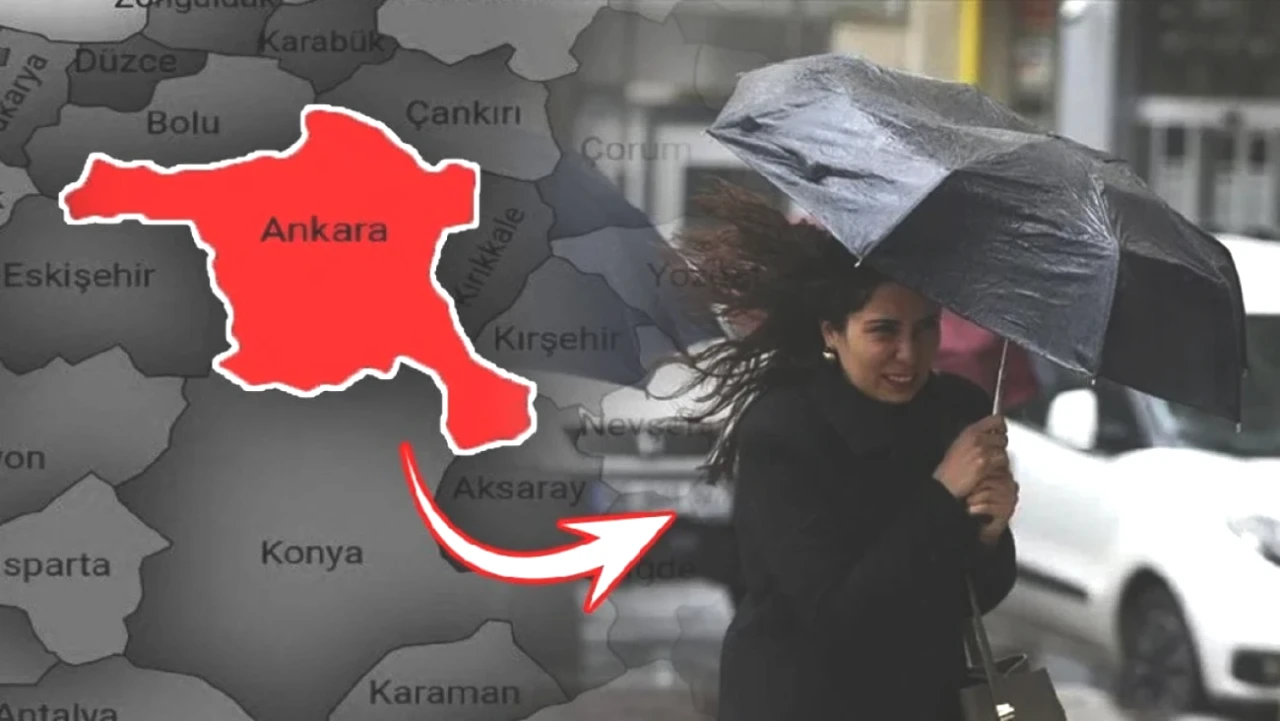 Ankara ve Konya İçin Turuncu Uyarı! Meteoroloji'den Kritik İkaza Saat 16:00'da Başlıyor!